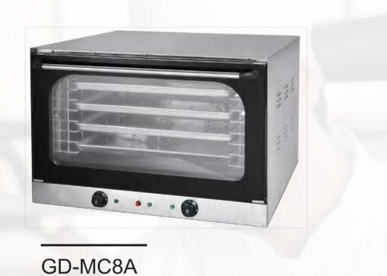 Ticari Buharda Pişirilmiş Ekmek Fırını Sıcak Hava Sirkülasyon Fırını Sabit Sıcaklık Elektrikli