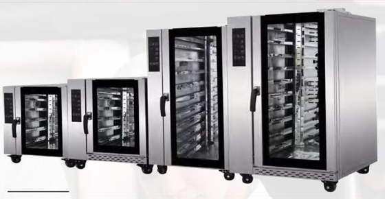 Ticari Buharda Pişirilmiş Ekmek Fırını Sıcak Hava Sirkülasyon Fırını Sabit Sıcaklık Elektrikli
