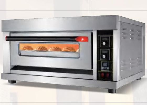 Ticari Buhar Elektrikli Fırın Pizza Ekmeği Ay Kek Yüksek Sıcaklık