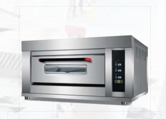 Pizza Ekmeği Buharlı Elektrikli Fırın 380V Ay Kek Yüksek Sıcaklık Akıllı