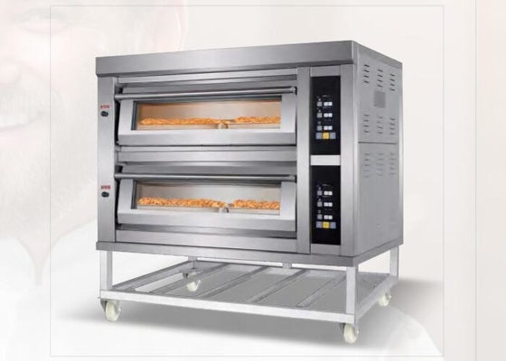 Fırında Kek Ekmeği Pizza Dükkanı Fırını 0.8mm Yüksek Yoğunluk 870 * 630 * 225