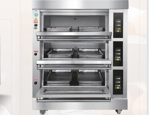 Fırında Kek Ekmeği Pizza Dükkanı Fırını 0.8mm Yüksek Yoğunluk 870 * 630 * 225