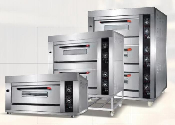 380V Elektrikli ve Gazlı 2'si 1 Arada Katlı Fırın Mekanik