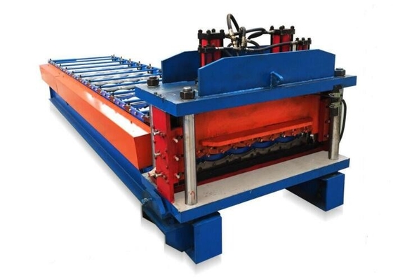 Dalgalar Sırlı Kiremit Şekillendirme Makinesi 3 Kw 1200mm 12metre / Dak