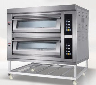 Ticari Elektrikli Gazlı Pişirme Fırını 380v Ekmek Kek Pizza 6.6KW