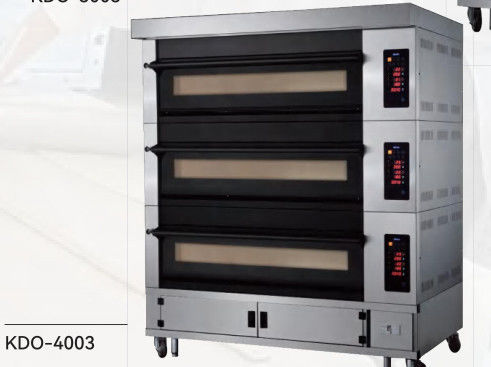 Avrupa Ekmek Fırını Çok İşlevli Ekipmanlar Ekmek Pişirme Pizza Pişirme 380V