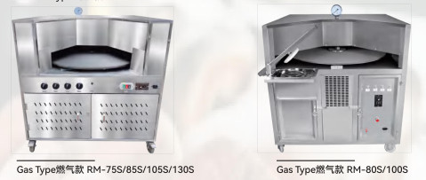 Elektrikli Pide Fırını Döner Tabla Doğalgaz 220v Paslanmaz Çelik
