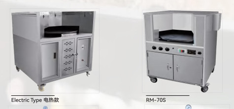 Elektrikli Pide Fırını Döner Tabla Doğalgaz 220v Paslanmaz Çelik