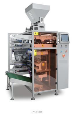 4Side Sızdırmazlık Sıvı Paketleme Makinesi Granül / Toz 220v 4.5 Kw YH-K1080 F1080