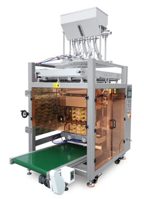 60HZ Sızdırmazlık Sıvısı Paketleme Makinesi 4.5KW Y1880 Çok Sıralı Dört Taraflı