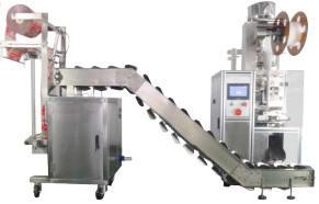 YH-TB Serisi Üçgen Çay Poşeti Paketleme Makinesi 2KW 220V / 50Hz