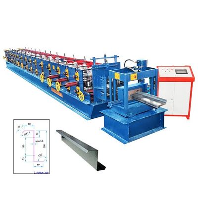 Renkli Çelik İçin Mavi Z Aşık Rulo Şekillendirme Makinesi 10m / dak
