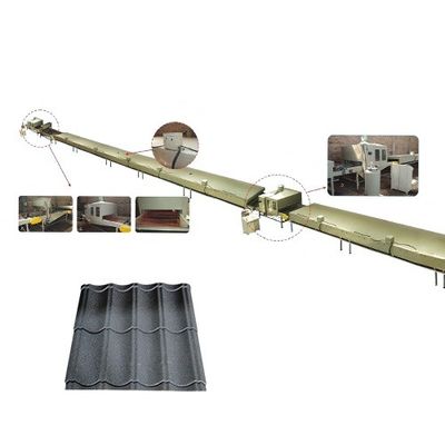 30T Taş Kaplı Kiremit Makinesi CE Üretim Hattı
