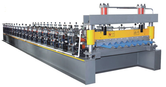 Kiremit Paneli için 750 Metal Çatı Sayfası Yapma Makinesi Cr12