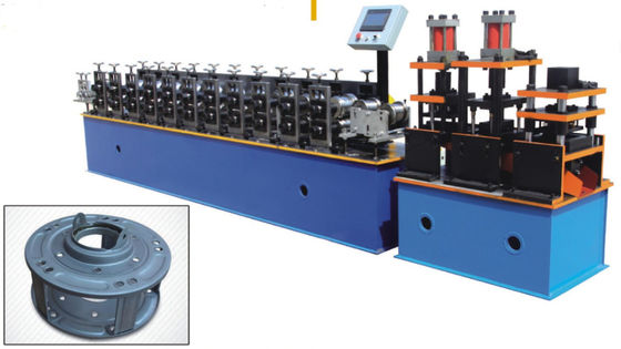 Süpermarket Kepenk Kapı Rulo Şekillendirme Makinesi 30m / dak 60Hz