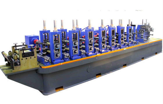 Kaynaklı Aşağı Boru Rulo Şekillendirme Makinesi 10m / dak Cr12 Kesim