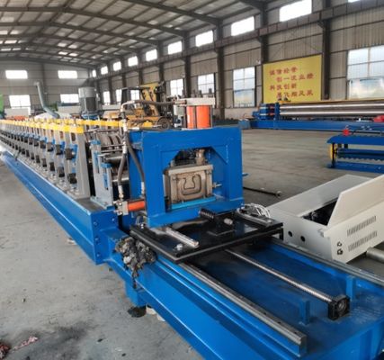 Süpermarket Depolama Rafı için CE Sac Şekillendirme Makinesi 15m / dak