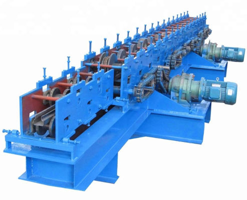 ISO 11KW Dik Rulo Şekillendirme Makinesi Çelik Çerçeve Sütunları