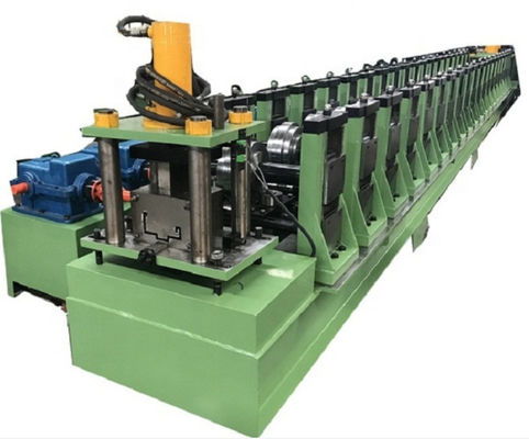 5T Kapı Çerçevesi Rulo Şekillendirme Makinesi 25m / dak 15 Silindir İstasyonları