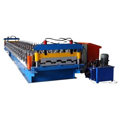 5T Panel Rulo Şekillendirme Makinesi 8 / dak Metal Zemin Güverte