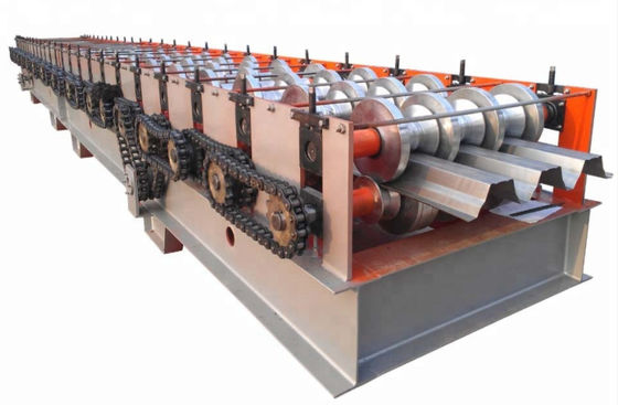 5T Panel Rulo Şekillendirme Makinesi 8 / dak Metal Zemin Güverte