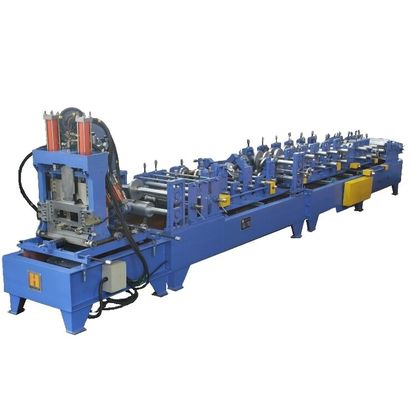 Sarı CZ Aşık Rulo Şekillendirme Makinesi 15m / dak Çelik Karo