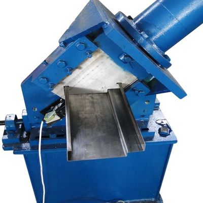 Metal Mavi Kapı Çerçevesi Rulo Şekillendirme Makinesi ISO 12 İstasyonları