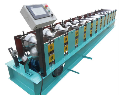 Çatı Ridge Cap Rulo Şekillendirme Makinesi 15m / dak 18 İstasyon