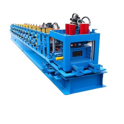Çelik Çerçeve CZ Aşık Rulo Şekillendirme Makinesi 18m / dak 12 Sıra