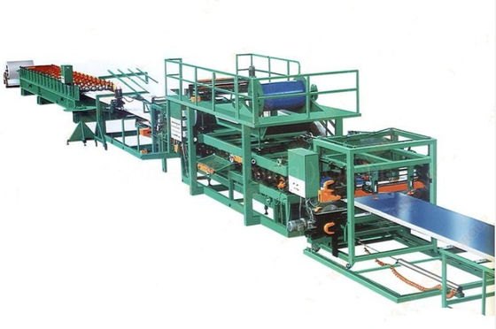 PU Sandviç Panel Rulo Şekillendirme Makinesi 28KW Üretim Hattı