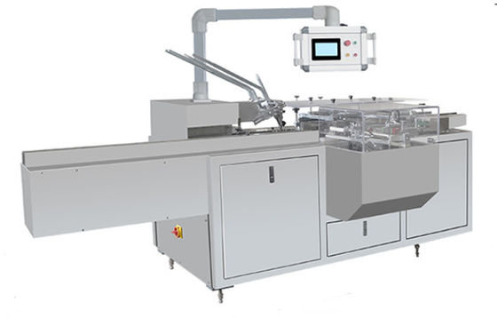 90 kutu/dk Yarı Otomatik Kartonlama Makinesi 1.5KW Paslanmaz çelik