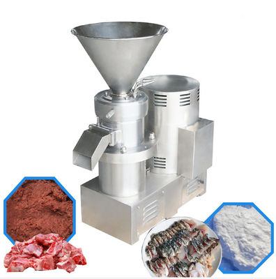 75KW Gıda İşleme Makineleri, 1800kg / h Ticari Et Kemik Öğütücü