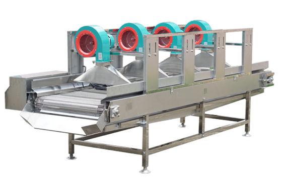 SS304 Gıda İşleme Makineleri, 500kg / h Hava Kuru Meyve Makinesi