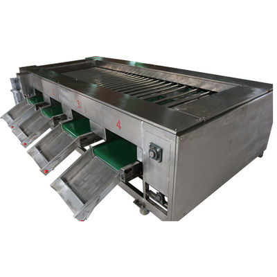 2000kg / h Gıda İşleme Makineleri, Sebze Meyve Ayırma Ekipmanları