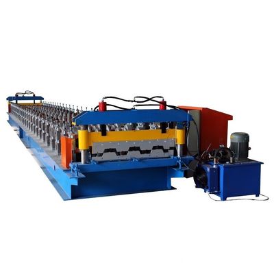 Renkli Sac 12m / dak için 3T Metal Güverte Rulo Şekillendirme Makinesi
