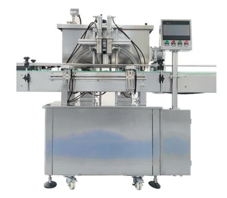 SUS316 Çift Kafa Dolum Paketleme Makinası 1200b/H 2 Silindirli