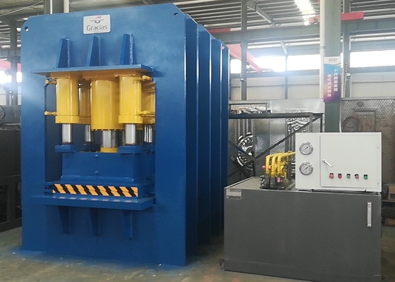 Çift Silindirli 2000Ton Hidrolik Hırsızlığa Karşı Çelik Kapı Kabartma Makinesi