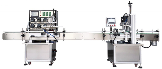 Peristaltik Pompa Sıvı Dolum Makinesi PLC Kontrol Dağıtım Kapatma