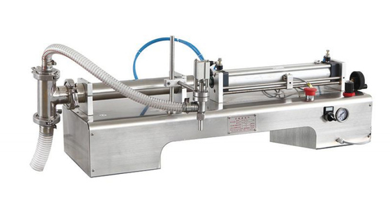5000ML Tek Kafa Sıvı Piston Dolum Makinesi 30bpm 10W
