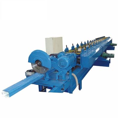Yağmur Suyu Downspout Boru Rulo Şekillendirme Makinesi 15KW 8m / dak
