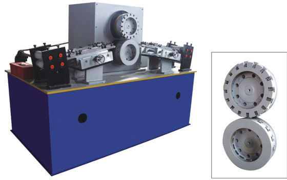 220V Kablo Kanalı Rulo Şekillendirme Makinesi 5.5KW Döner Delme