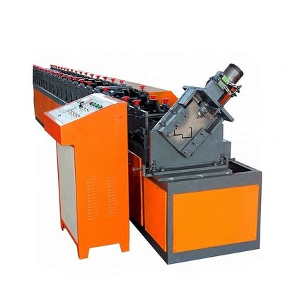 50Hz Kapı Çerçevesi Rulo Şekillendirme Makinesi 12m / dak 2 Tesviye Mili