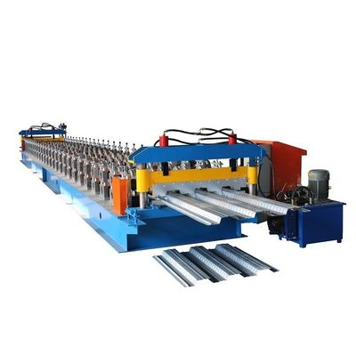Renkli Sac 12m / dak için 3T Metal Güverte Rulo Şekillendirme Makinesi